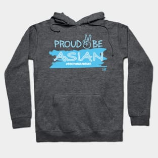 Proud 2 (Peace) Asian T-Shirt T-Shirt - Baby Blue Hoodie